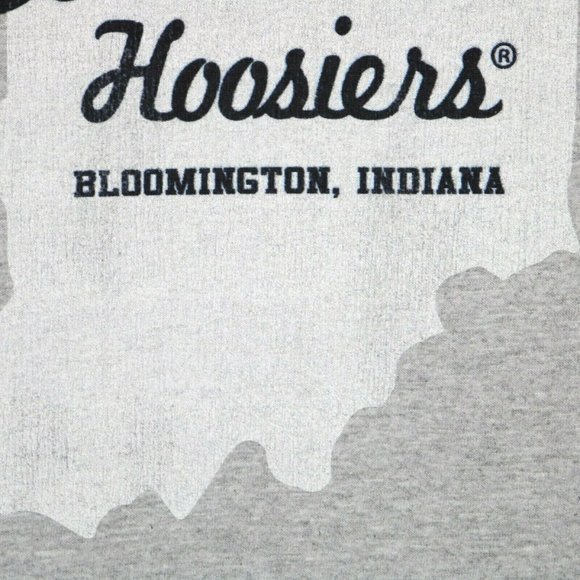 Indiana University Hoosiers Baseball Shirt T-Shirt Gray‎ M Medium - Picture 7 of 11